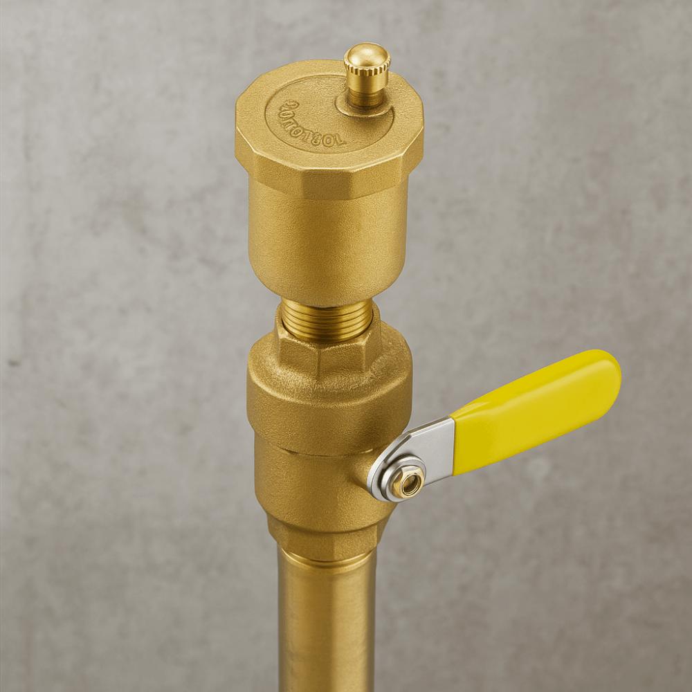 Brass Material Automatic Exhaust Release Valve Solar Water Heater Valve  HVAC Systems