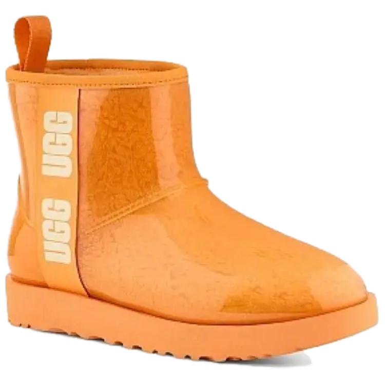 UGG Classic Clear Mini Durable Warm Comfortable Short Snow Boots Women boots Yellow 1113190-PPNG