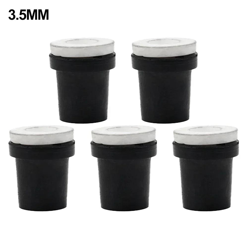 5pcs Sandblaster Nozzles 2-3.5mm Sandblast Tip For 5gallon Sandblasting Tanks Sandblasting Machine Nozzle Ceramic Nozzle Replace