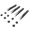 4Pcs Ground Replacement Stake Adjustable Outdoor Torch Stake for 1 2 In to 1 1 4 In Diameter Flagpole Solar Light Garden