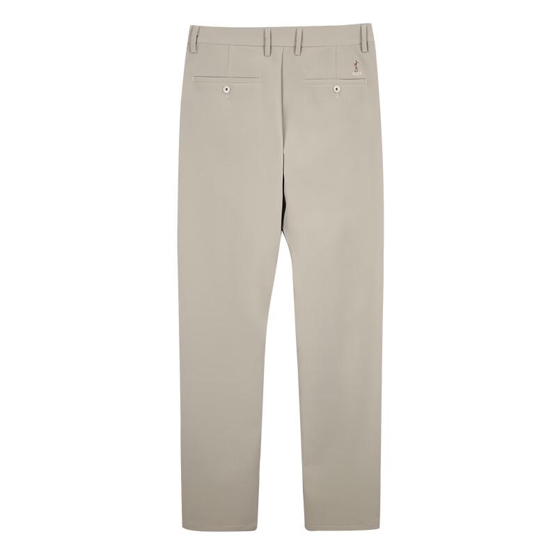 Caizi Men's Casual Straight-Leg Trousers