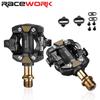 RACEWORK M8100 Mountain Bike Pedals SPD Compatible DU Bearings MTB Cycling