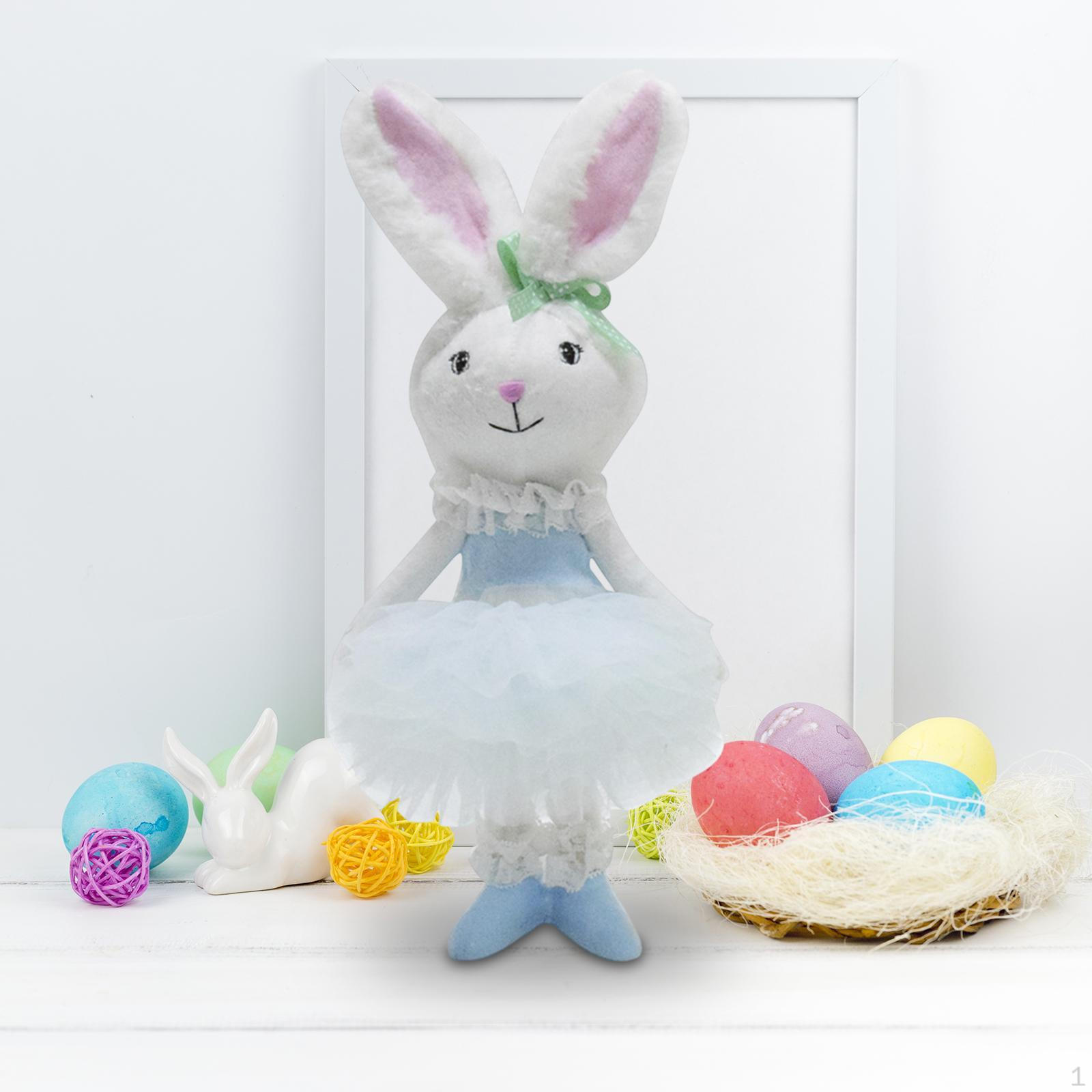 

Кролик плюшевая кукла для детей домашний декор подарок гостиная игрушка кролик Blue Shoes