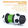 Foldable Water Bottle Leakproof Portable Mug for Outdoor Sports Basketball Football Tennis Golf School Travel Drinking Cup for Kids Adults
