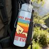 1PC Best Bunny Mom Art 750ml Color Plastic Sports Water Bottle Leakproof Flip Straw Lid Suitable for Sports Office Home Use