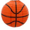Lot de 6 Lanternes en Papier Sport Football Décoration Suspendue Japonaise pour Anniversaires sur le Thème du Football Centres de Table