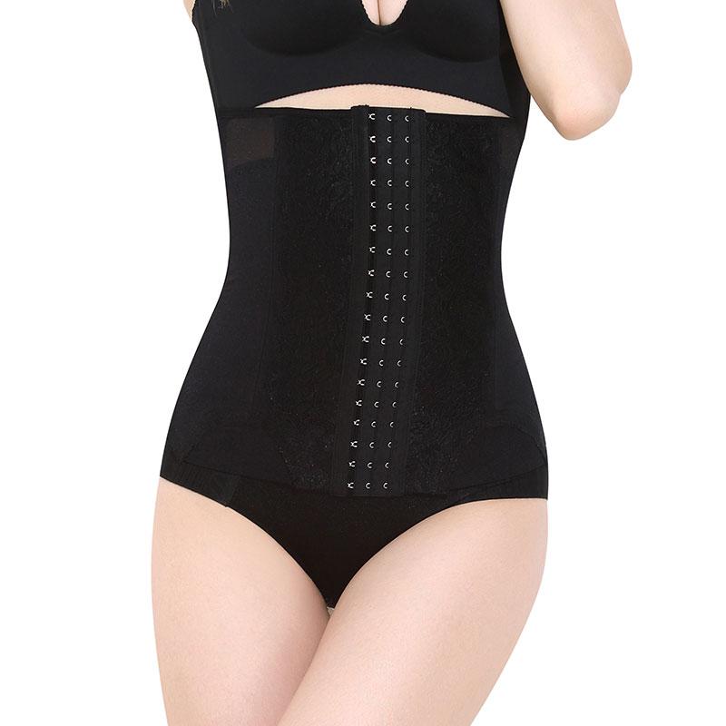 Ladies Corset Shapewear Postpartum Belly Waist Trainer Women's Steel Boned Waist Cinchers Slimming Modeling Strap Belt Corset Shapewear