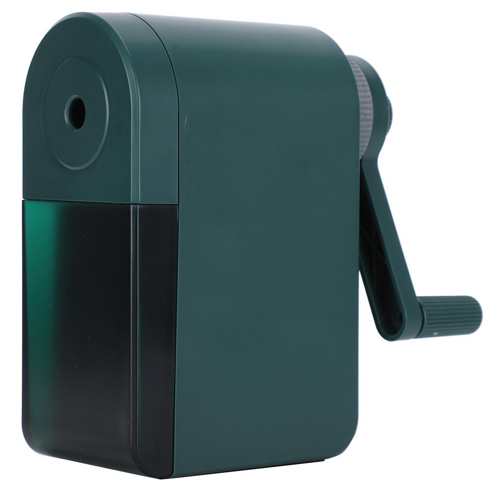 Ascuțitoare portabile de creion Mașină de tăiat puncte reglabile cu manivelă pentru desenarea artiștilor cu cărbune