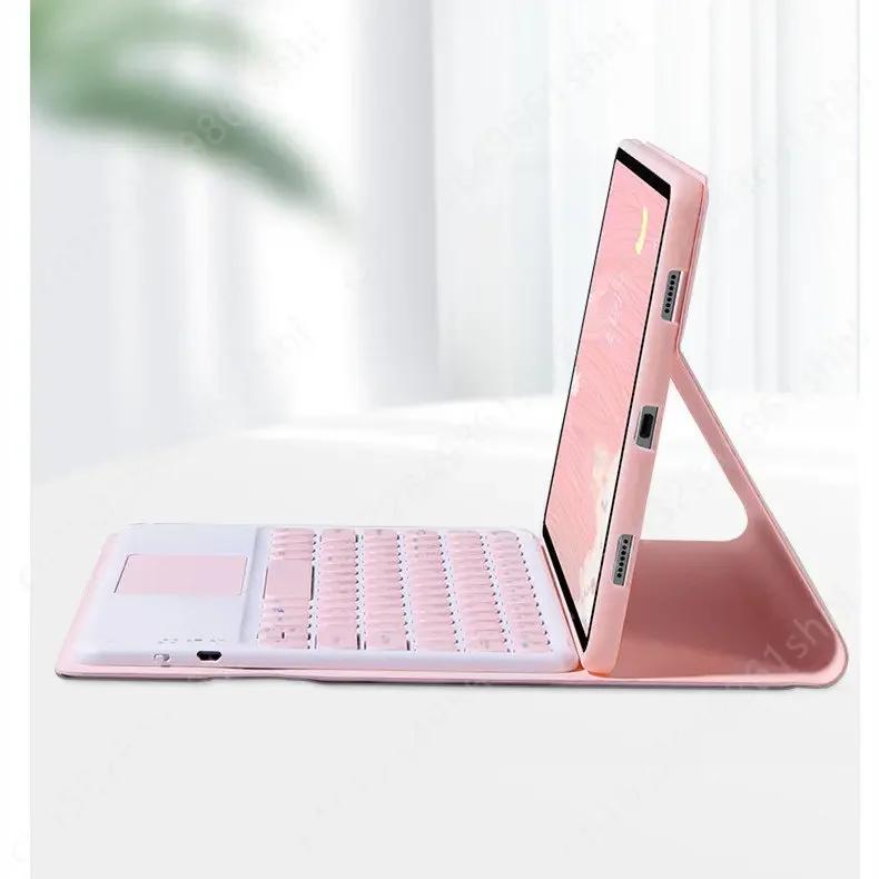 Case Keyboard for IPad 10.2 7 8 9th 10th Generation Pro 11 Air 4 5 3 2 10.9 9.7 10.2 10.5 Russian Spanish Arabic Keyboard Covers