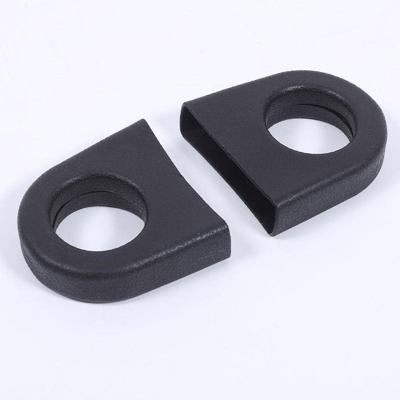 For Land Rover Defender 110 2020-2026 TPE Car Iron Tow Hook Rescue Rear Trailer Hook Protective Decorative Accessories