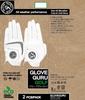 GloveGuruGolf 2 gloves Golf Left 23cm [2 types, set] Men's Glove, Hand, All-Weather, (S-M)