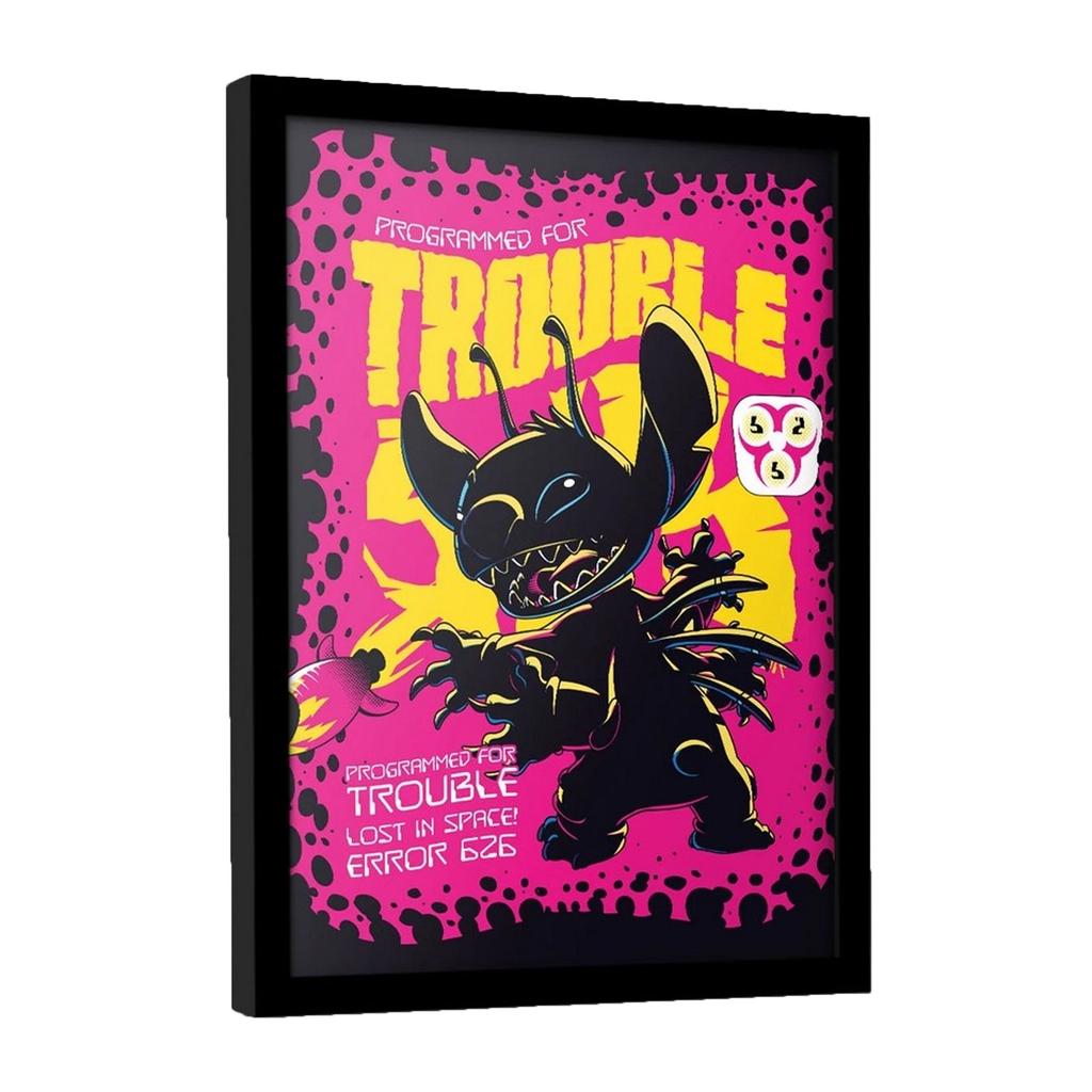 Lilo & Stitch Comic 2 Stitch Framed Poster