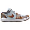 Jordan Air Jordan 1 Low Top Vintage Basketball Shoes Men's Blue Brown Jordan IM6664-991