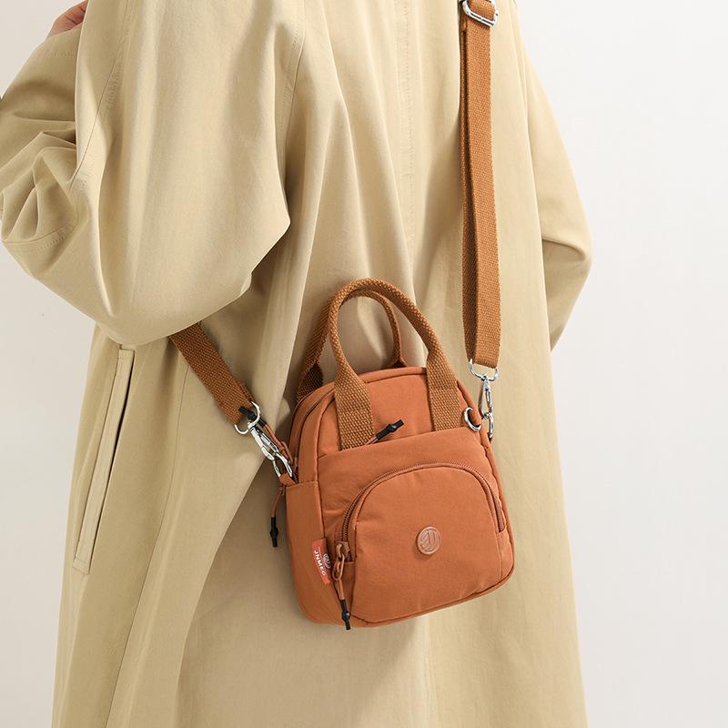 2026 Versatile Women's Crossbody Backpack & Handbag - Single Shoulder, Casual, Water-Repellent Nylon