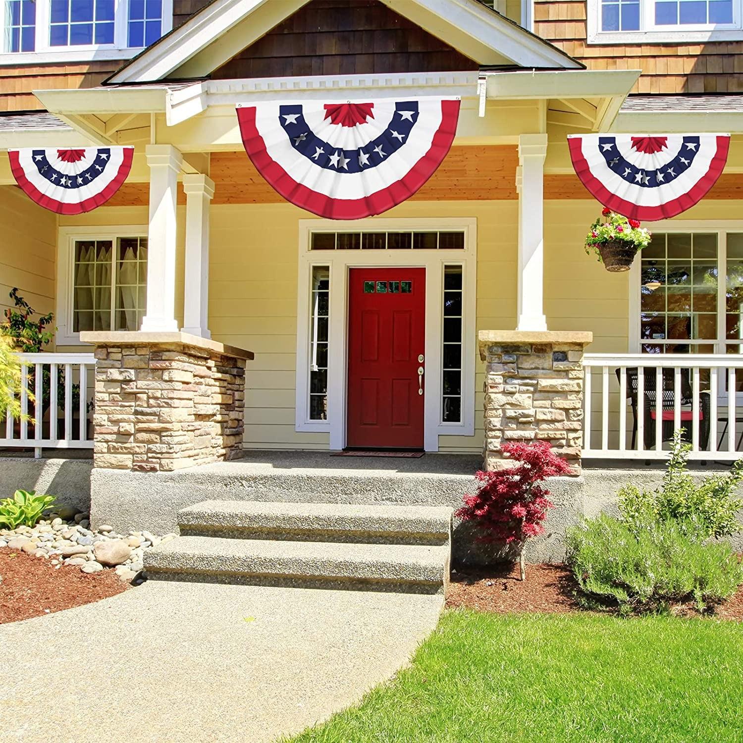 День независимости Наружное украшение Патриотический американский флаг США — фото 4