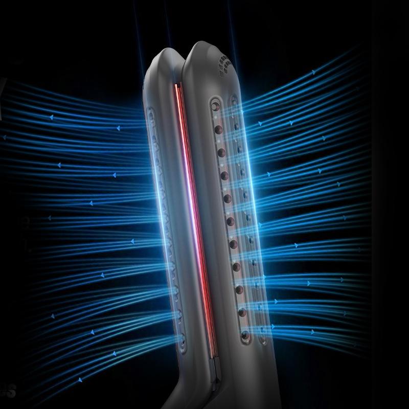 High Quality 360 Airflow Air Wind Cooling Vents Ventilation Anti-Scald Fast Ceramic Hair Straightener Curler Flat Iron Styler