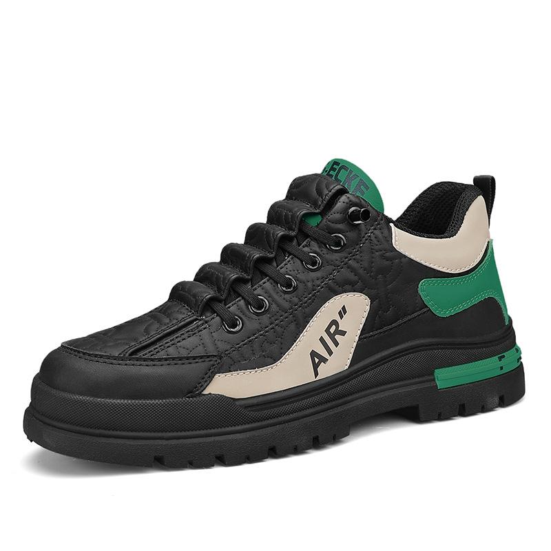 Autumn and Winter Trendy Fashion Medium and High-top Casual Shoes, Youth Outdoor Foot Sports Shoes, Students Platform Trendy Shoes