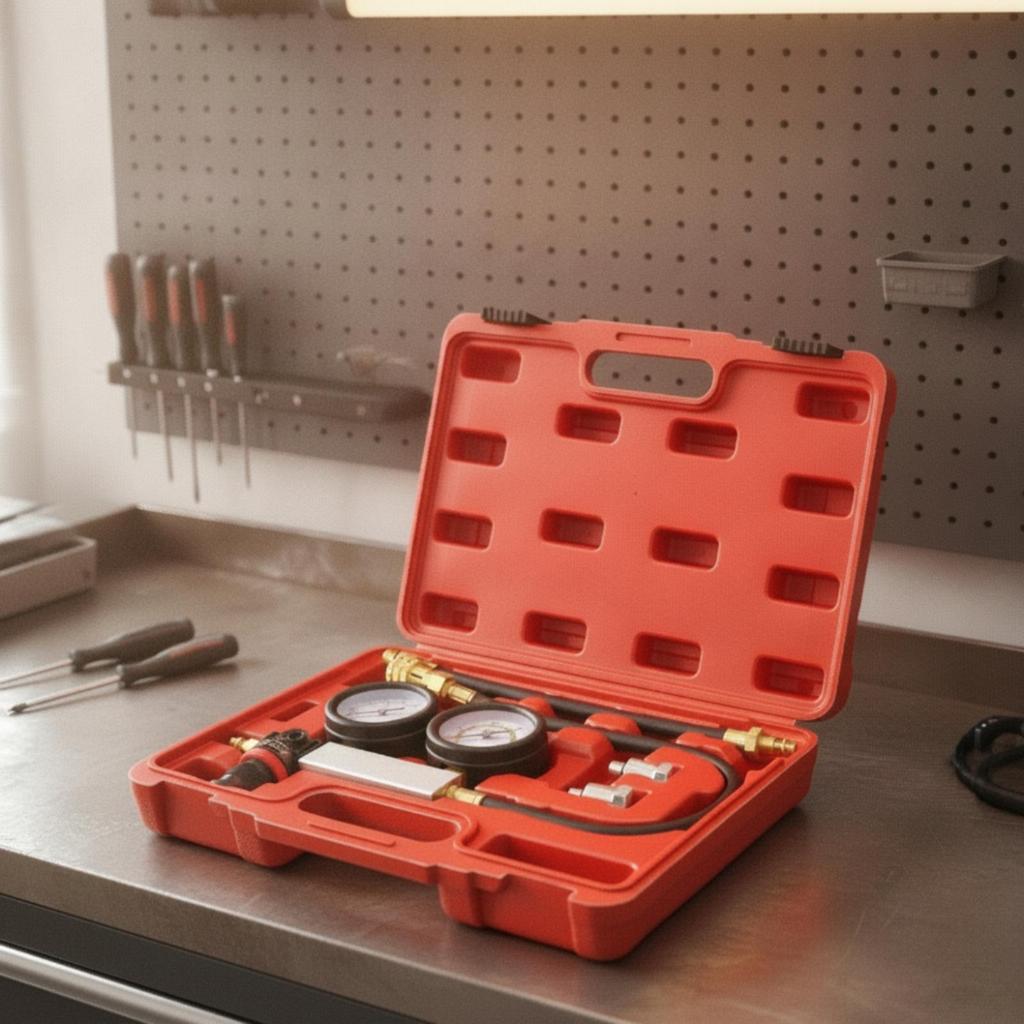 Cylinder Compression Tester Analog Gauges Engine