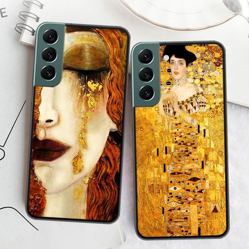 Kiss by Gustav Klimt Desig Phone Case For Samsung A16 A26 A36 A56 Galaxy A02S A12 A52S A13 A23 A33 A53 A54 A34 A24 A14 A22 A32 A