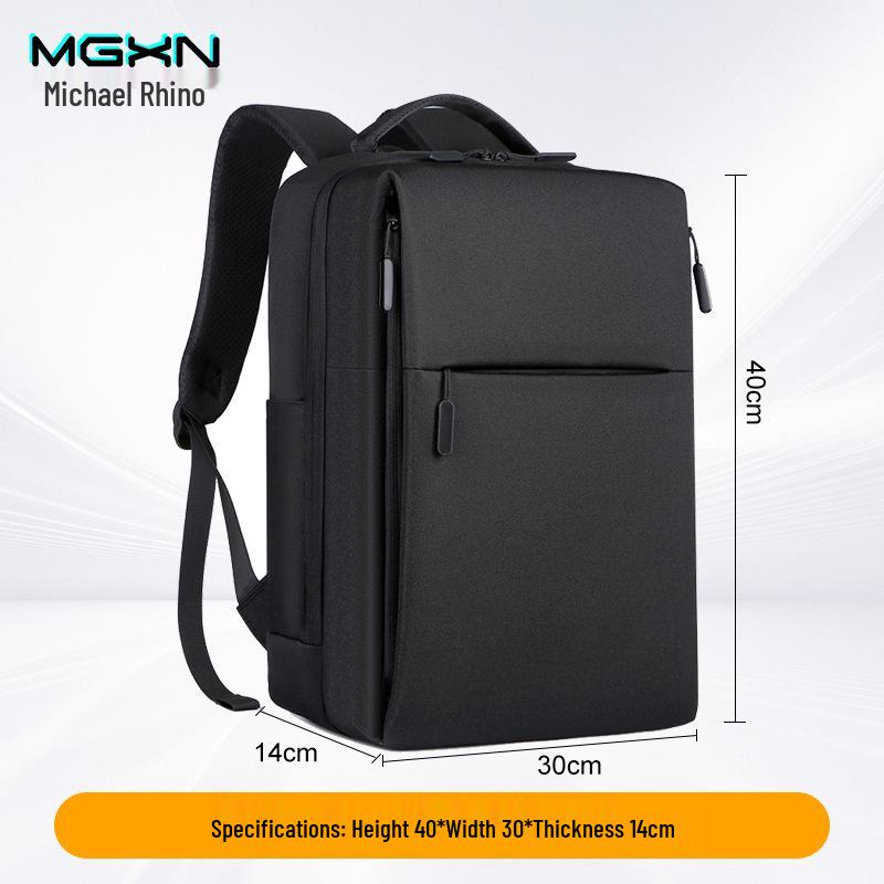 Unisex High-End Business Travel Backpack - Waterproof Laptop & Shoulder Bag