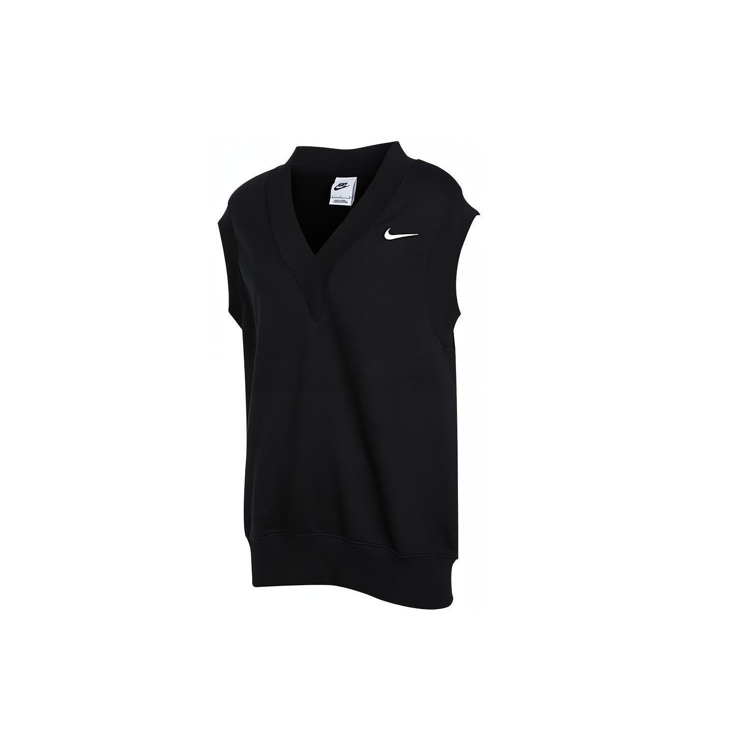 (WMNS) Nike Sportswear Phoenix Fleece Oversized Vest  Black  Women s DQ6760-010 M