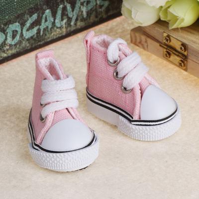 5 cm Puppe Schuhe Zubehör Leinwand Mode Sommer Spielzeug Mini Sneakers Denim Stiefel