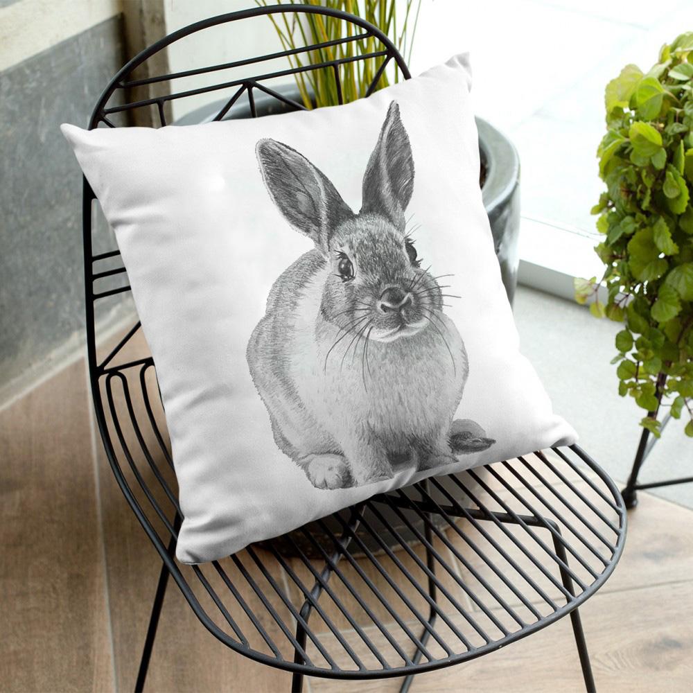 

Счастливой Пасхи Кролик Подушка Чехлы Подушка Диван Узор Печать Главная Гостиная Спальня Украшения Пасхальная Вечеринка Подарок 450mm*450mm