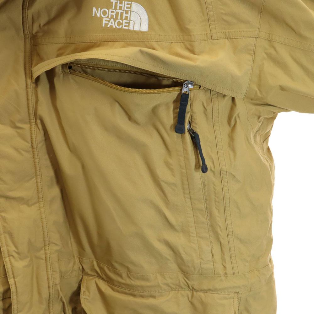 The North Face Пуховик бежевый Уличный с капюшоном Мужской Б/У