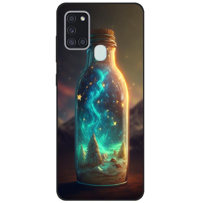 For Samsung A21s SM-A217F/DSN Back Cover tpu Soft Silicone Phone Case For Samsung Galaxy A21s Case Mobile Phone black coque new