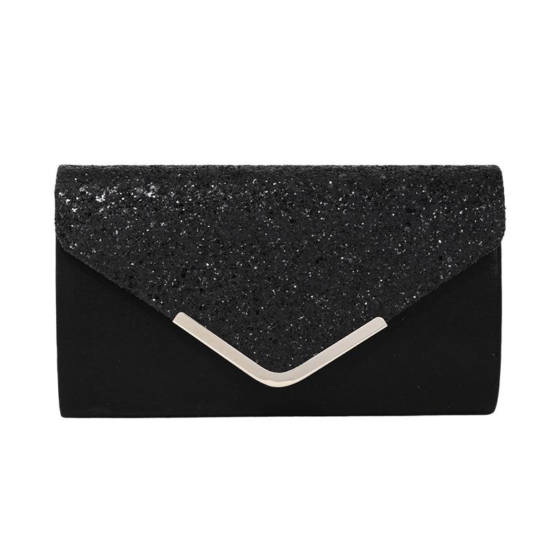 2025 Sequin Evening Makeup Clutch - Shiny Color