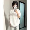 American High Street Design Steel-printed Letter Short-sleeved T-shirts for Men and Women New Fashion Loose Couple Half-sleeved Tops Summer
