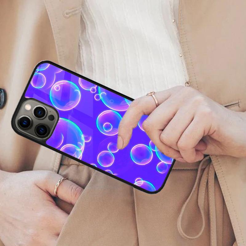 Bubble Colour Blend Aesthetic Magnetic Phone Case For APPLE iPhone 17 Air 16 14 13 12 Pro Max 15 Plus Wireless MagSafe Cover