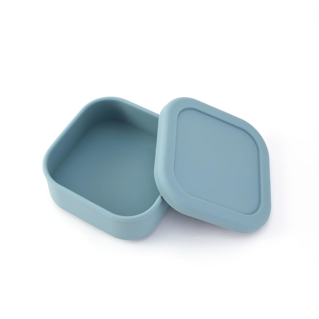 Color Kids 1PCS Silicone Lunch Box Microwave Safe BPA Free Food Storage Keeping Fresh Snack Bento For Outdoor Picnic Tableware