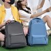 Große Kapazität Schultasche für Schüler Nylon Umhängetasche für Teenager Preppy Stil Rucksack Damen