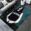 Billie Eilish Benutzerdefinierter Namens-Teppich für Wohnzimmer, Schlafzimmer, Zuhause, Sofadekoration, Rutschfeste Bodenmatte für Kinder