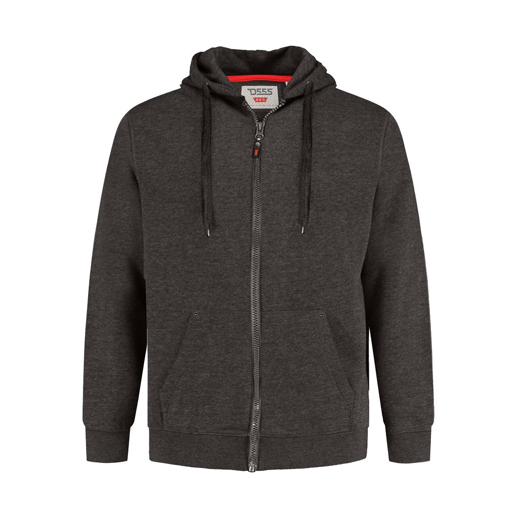 Duke Mens D555 Rockford Cantor Heavyweight Kingsize Full Zip Hoodie