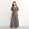 Plus-Size Women's French-Style Elegant Simple Dress In Long and Short Styles, Summer 2026, Stylish Design for Slightly Plump Figures, Versatile Dress