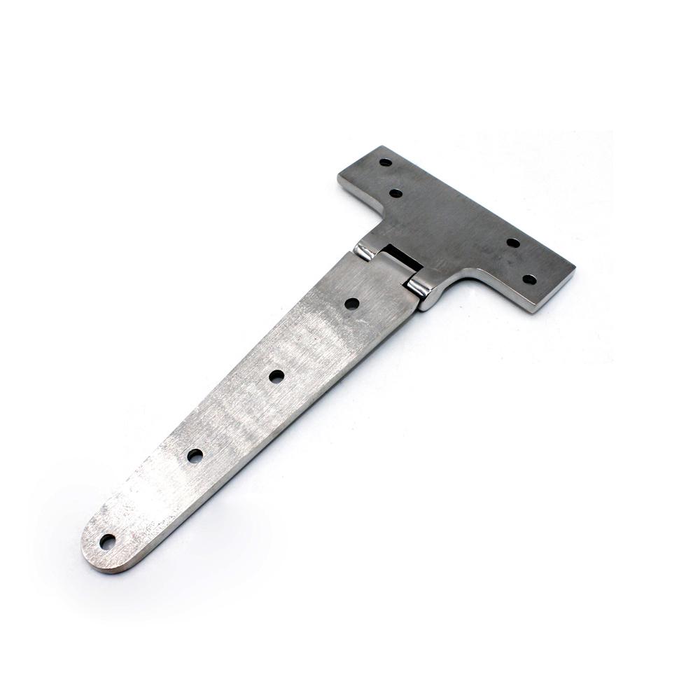 Heavy-Duty Stainless Steel T Strap Hinge for Boat Deck Marine Hardware Accessories Including Hatch Door Furniture Hatch Door
