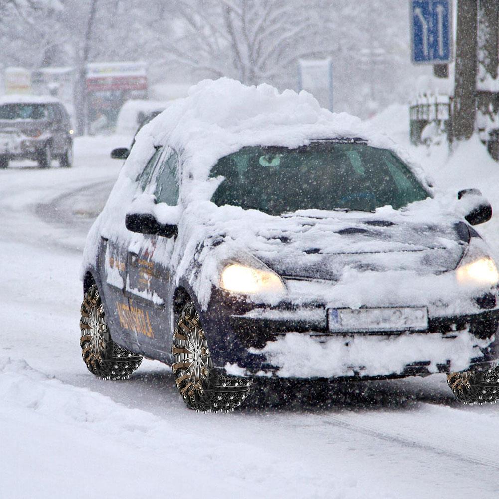 1 Stück Auto Reifen Radkette Stahlnägel Kette Auto LKW Winter Fahrzeugketten Auto Schnee Straße Off A H1D6
