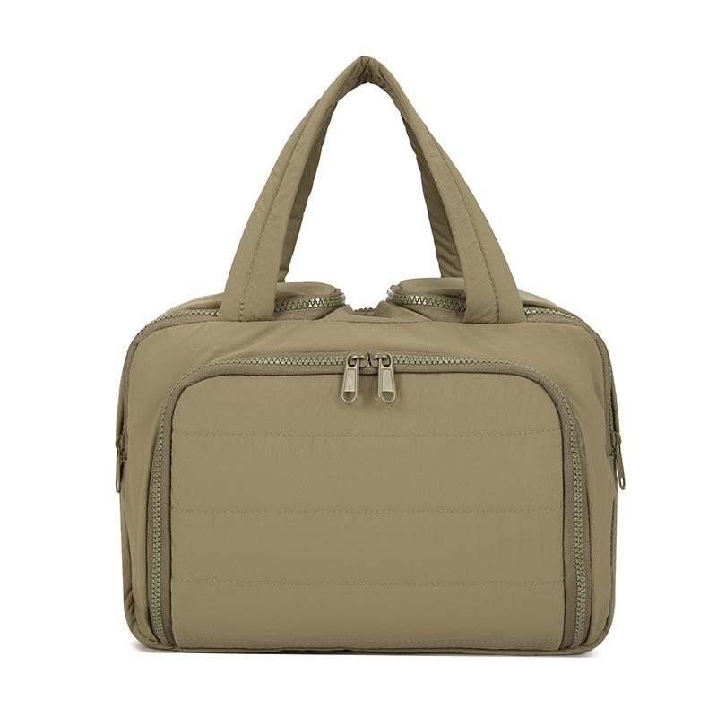 Travel Toiletry Bag, Light and Wide Opening, Fluffy Makeup Bag, Storage Bag, Toiletry Set, Storage, Portable Handbag