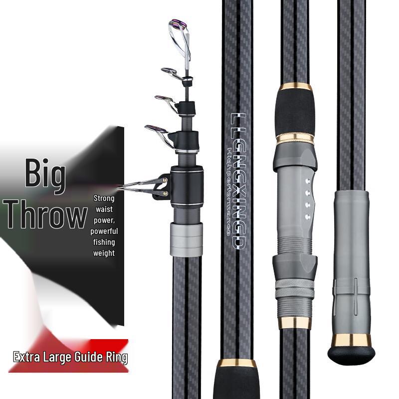 iosn Carbon Fiber Long Casting Fishing Rod