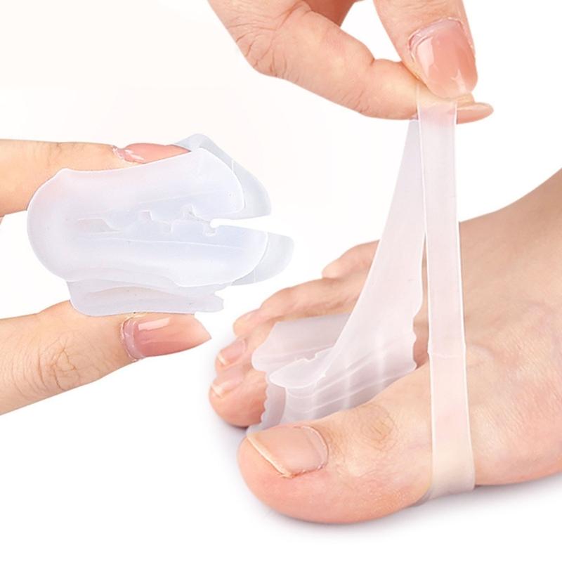 1 Pair Toe Spacers Bunions Corrector Toe Separators for Women and Men Big Toe Straightener Foot Toe Spreader