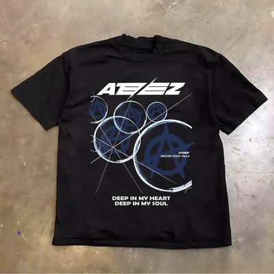 ATEEZ Golden Hour Part 4 Shirt, Ateez Kpop Shirt, Ateez World Tour In Your Fantasy Tshirt, Ateez World Tour 2026, Ateez Golden Hour Shirt