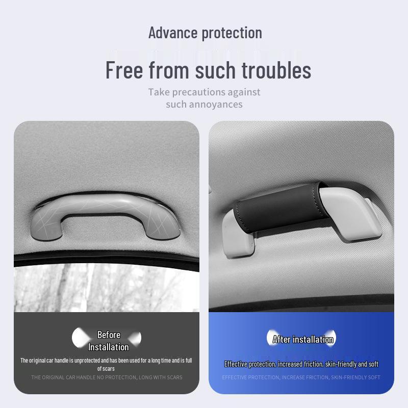 Creative Cartoon Universal Car Door Handle Protective Cover