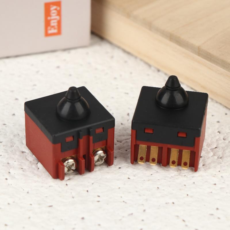 FA2-5/2W DPST Push Button Switch 1 2 3Pcs Momentary NO for 115V 900W Handheld Electric Tool DIY Repair