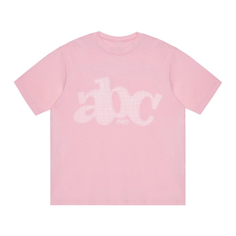 Plus Size Women's White Letter Print Short-Sleeve T-Shirt - Trendy Summer Casual Top