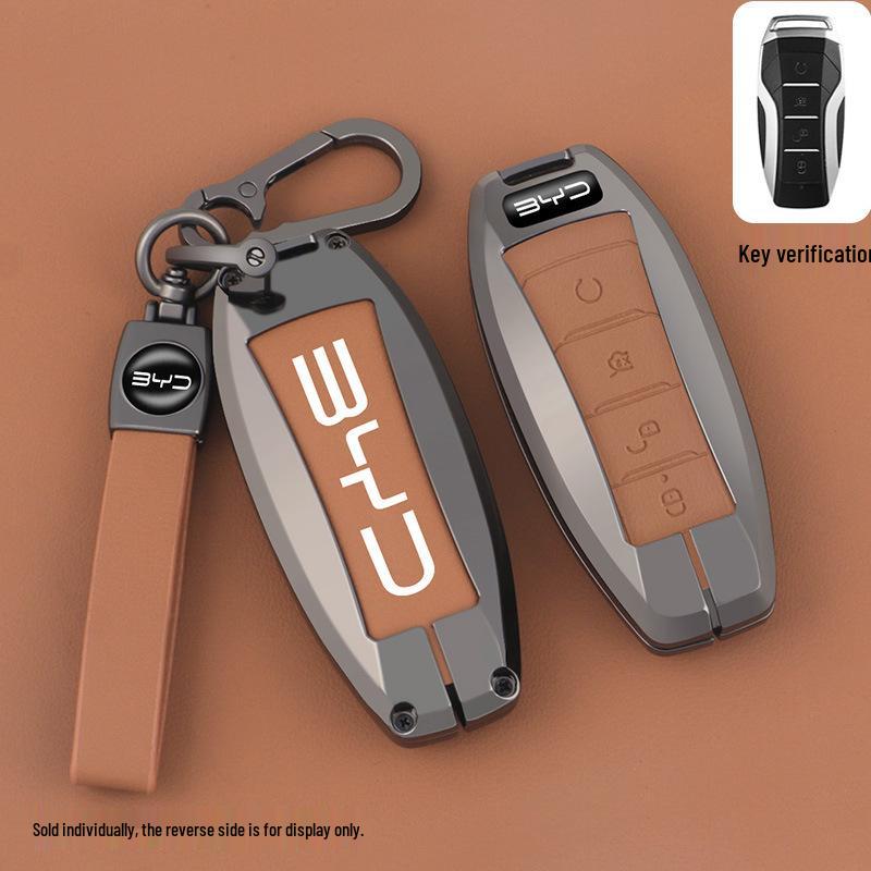 BYD Han Key Case: Metal Shell for Han DMI, Han EV, Qin, Yuan, Song PLUS, Tang