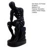 3D Printed Thinker Figurine, Hollow Thinking Man Statue, Abstract Sculpture for Home Office Bookshelf Desktop Decor