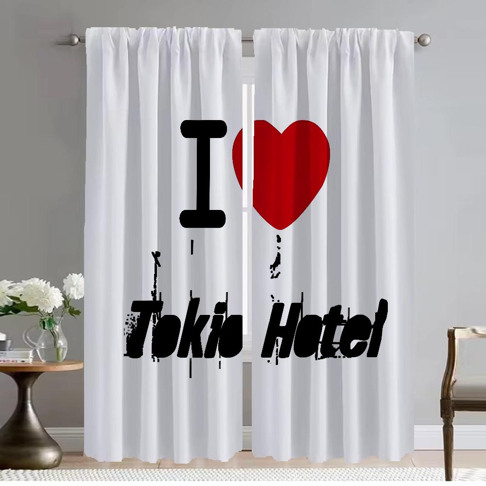 Tokoi Myggnät 2 Stycken Gardiner Barnrum Halloweendekoration Avskärmning Fönstergardin Tyll för Sovrum Rullgardiner