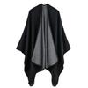 New Yunnan Ethnic Style Double-Sided Shawl: Versatile Warm Cloak Scarf for Women